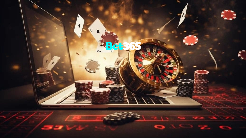 Bet365 casino presented on mobile device in Pakistan with slots and live games